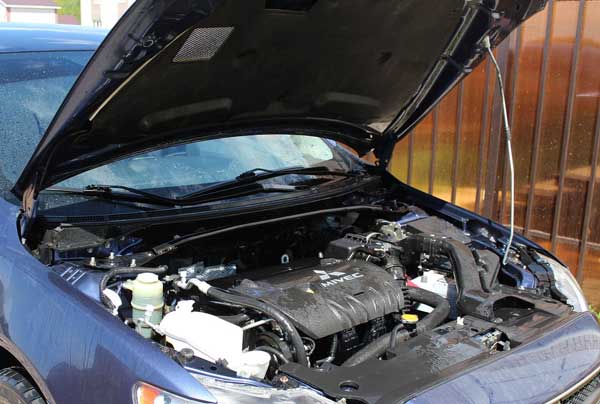 What should you do if your car overheating after an accident