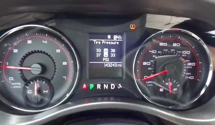 Dodge Charger Issues with the Tire Pressure